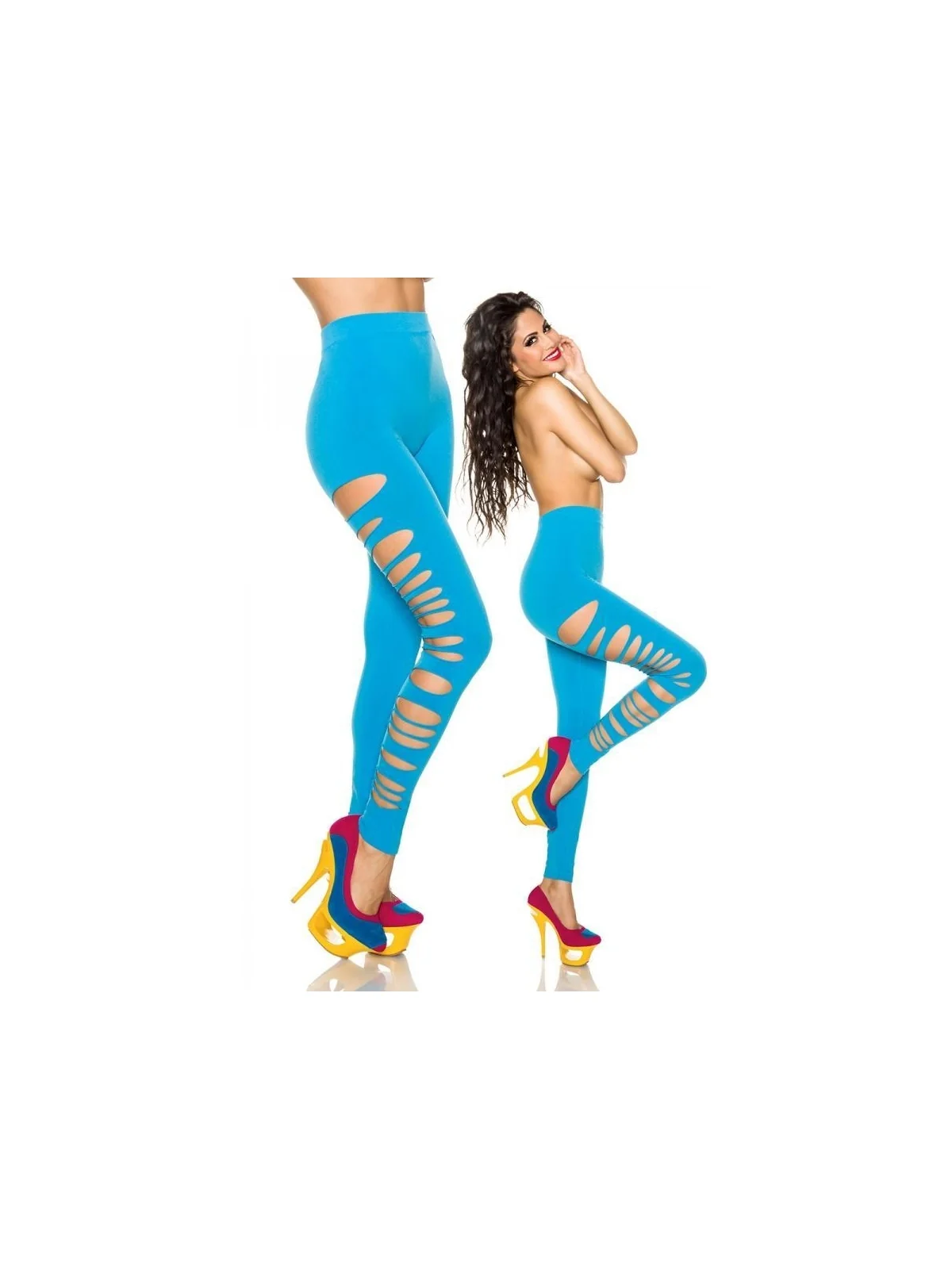 Leggings blau