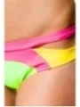 farbenfroher Bikini grün/pink/gelb