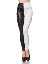 Leggings schwarz/weiß