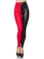 Leggings schwarz/rot