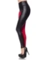 Leggings schwarz/rot