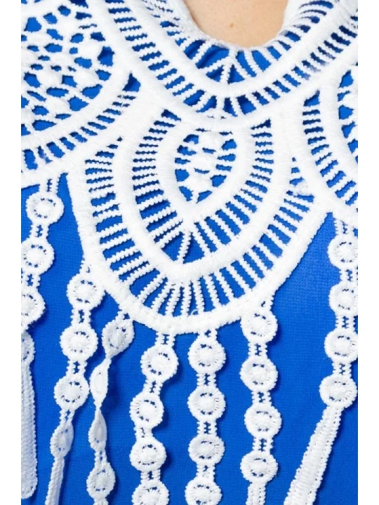 Boho-Tunika blau