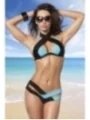 Bikini blau/schwarz