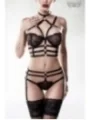 2-teiliges Harness Set von Grey Velvet schwarz von Grey Velvet