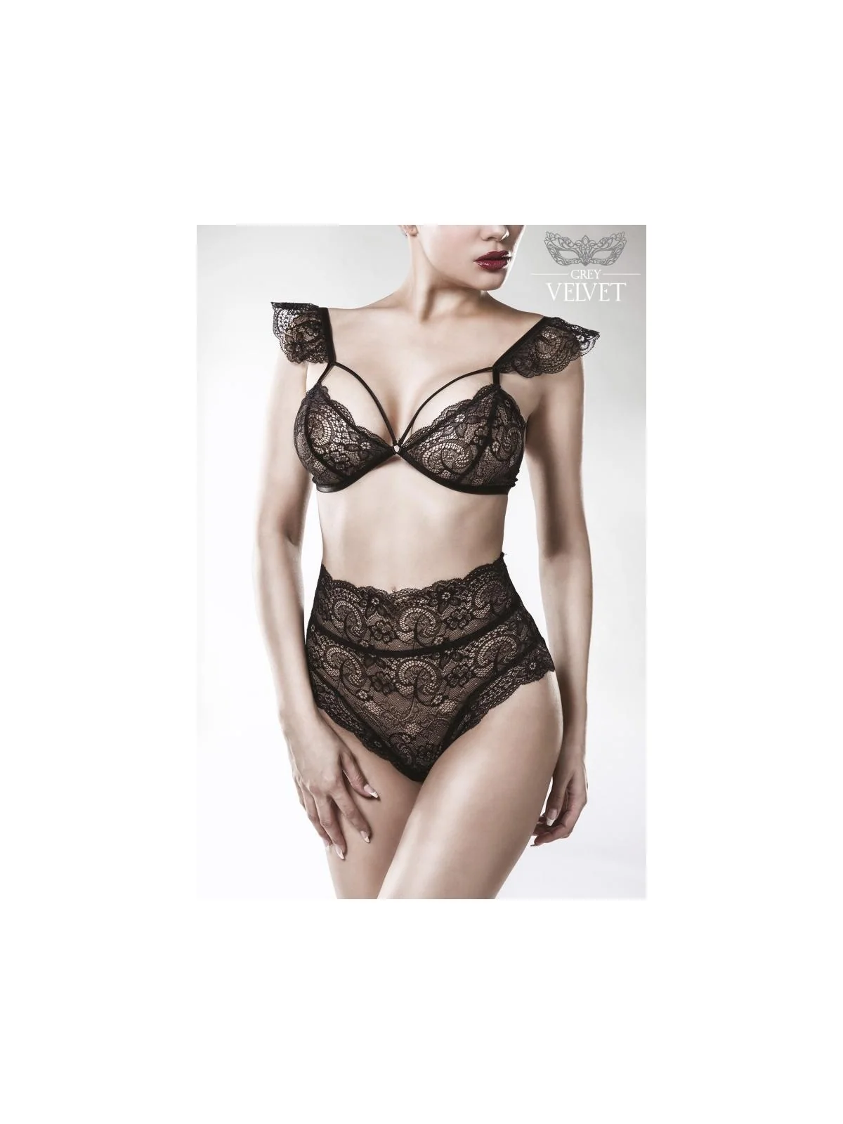 Bra-Set von Grey Velvet schwarz von Grey Velvet