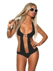 Monokini schwarz von Saresia