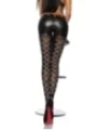 Wetlook-Leggings schwarz von Saresia