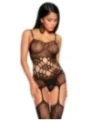 Bodystocking schwarz von Saresia