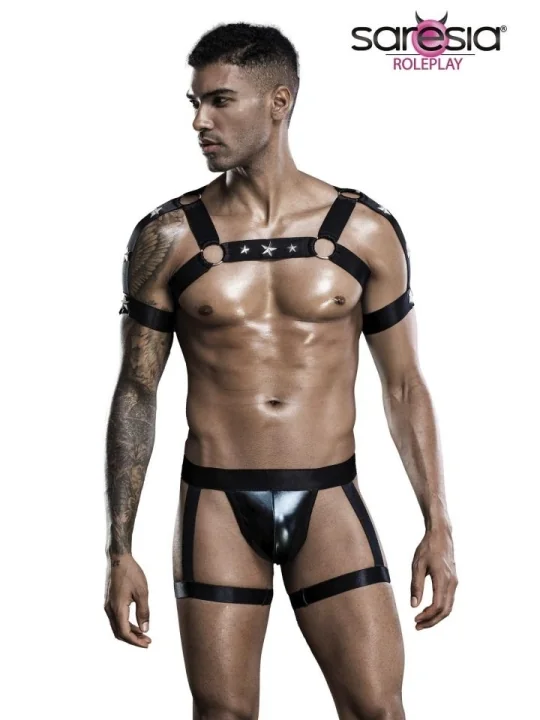 Harness Outfit schwarz von Saresia Roleplay