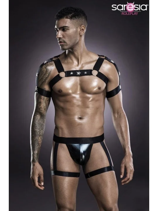 Harness Outfit schwarz von Saresia Roleplay