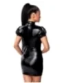 Wetlook Dress schwarz von Saresia