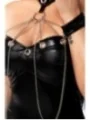 Wetlook Mini Dress schwarz von Saresia