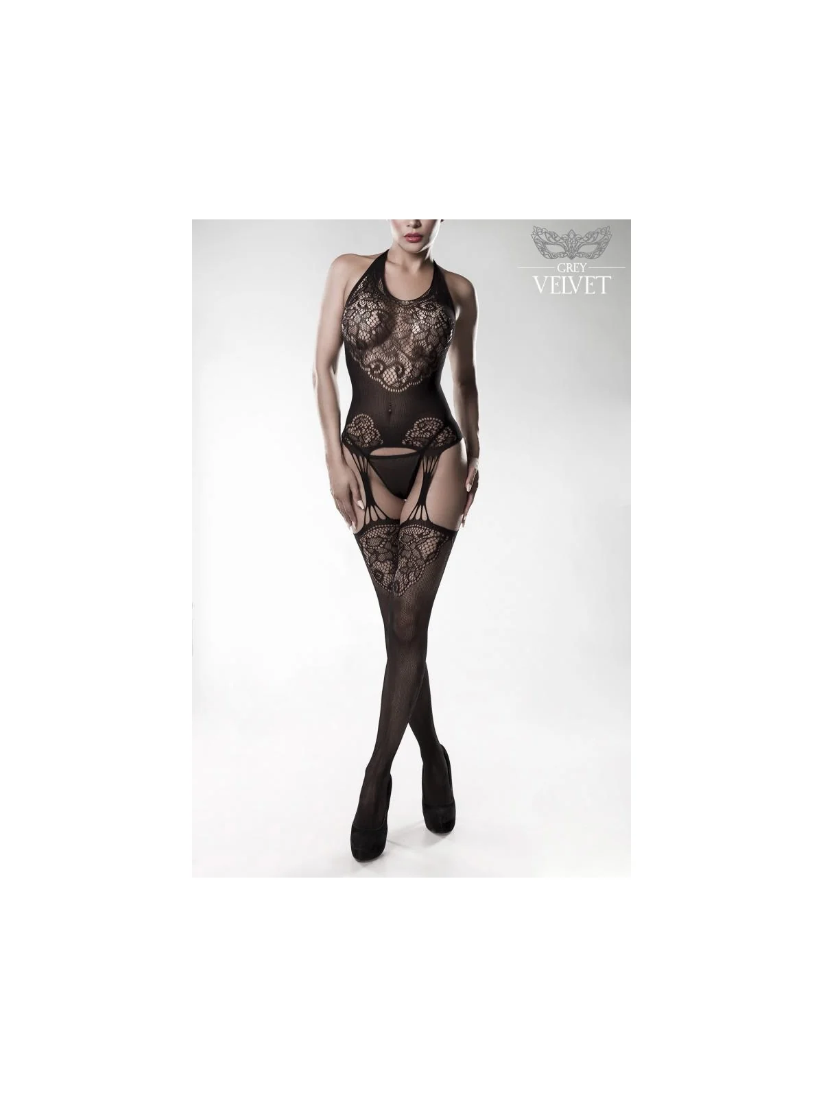 Bodystocking von Grey Velvet schwarz von Grey Velvet