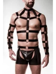 Harness-Set von Grey Velvet MEN schwarz von Grey Velvet Men