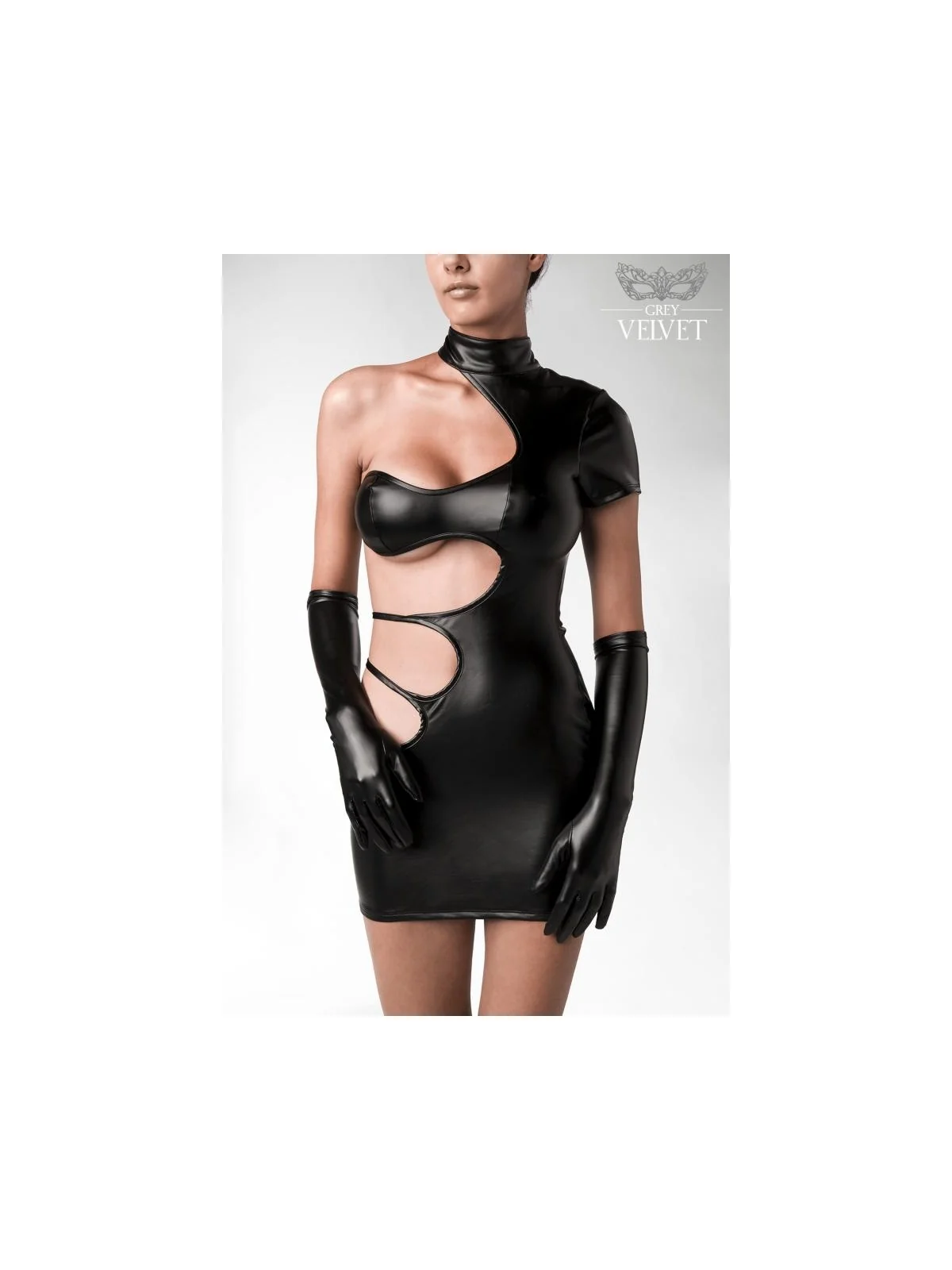 Cut out Minikleid von Grey Velvet schwarz von Grey Velvet