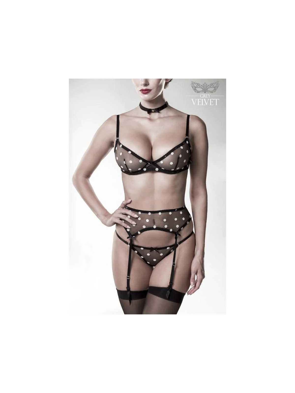 Erotik-Set von Grey Velvet schwarz von Grey Velvet