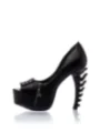 Peep-toe-Pumps schwarz von Ocultica