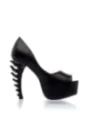 Peep-toe-Pumps schwarz von Ocultica