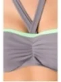 Bandeau Bikini grau von Jasenia