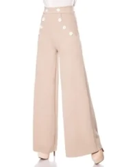 Marlenehose Beige von Belsira