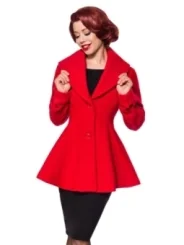 Belsira Premium Woll-Jacke rot von Belsira