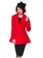 Belsira Premium Woll-Jacke rot von Belsira