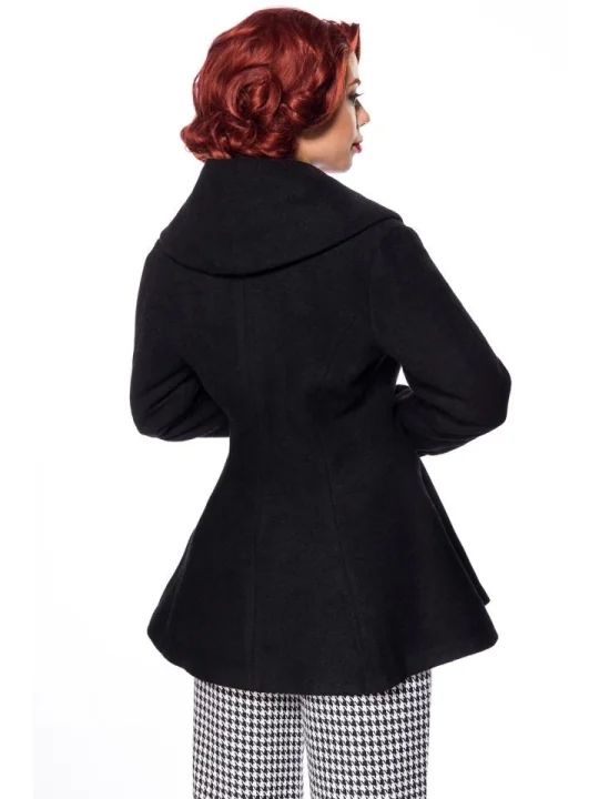 Belsira Premium Wolljacke schwarz von Belsira