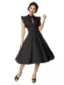 Belsira Premium Vintage-Kleid schwarz von Belsira