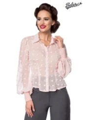 Vintage-Bluse rosa von Belsira