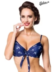 Swim Bra blau von Belsira