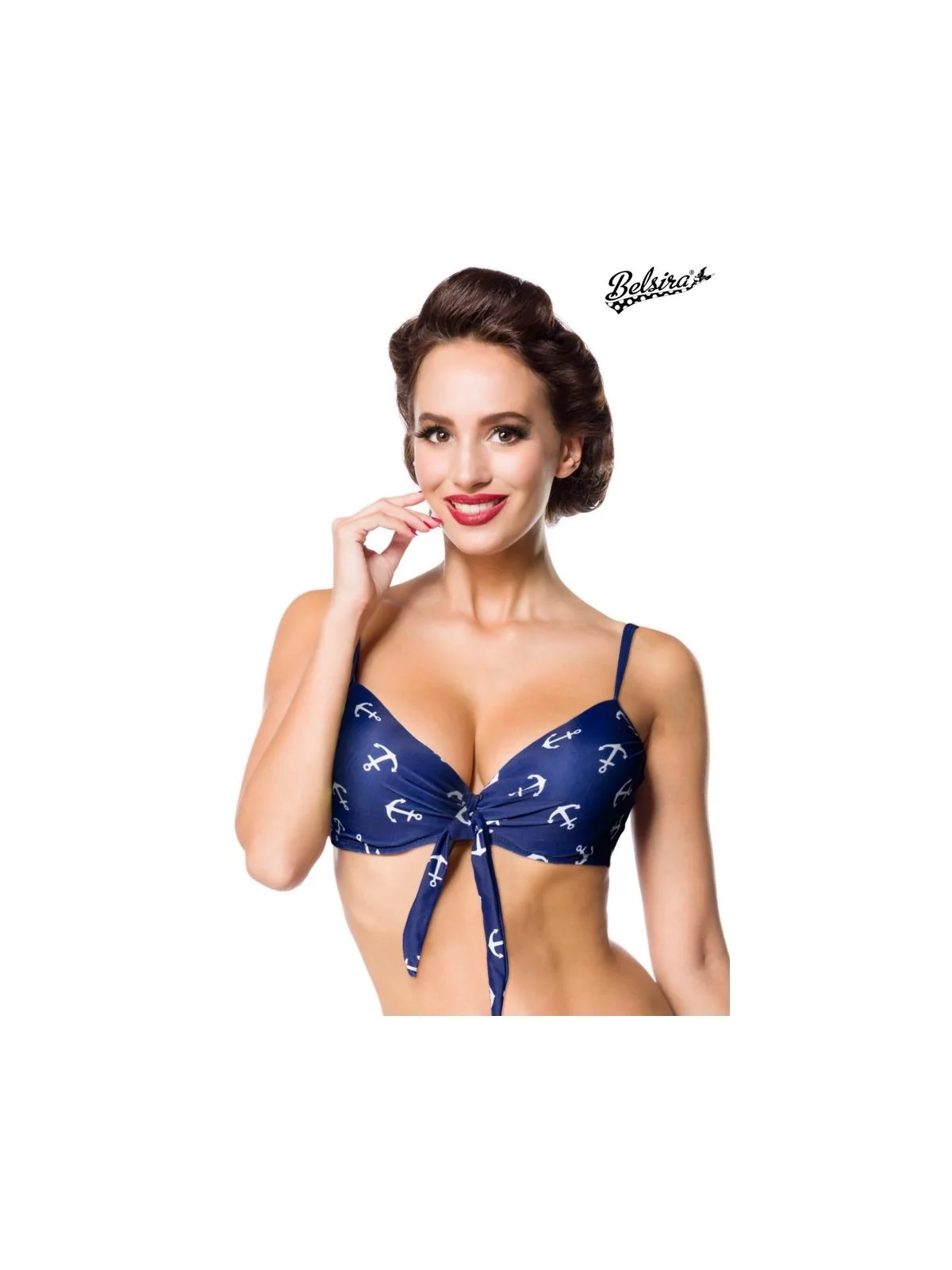 Swim Bra blau von Belsira