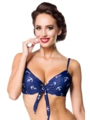 Swim Bra blau von Belsira