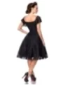 Premium Spitzenkleid schwarz von Belsira