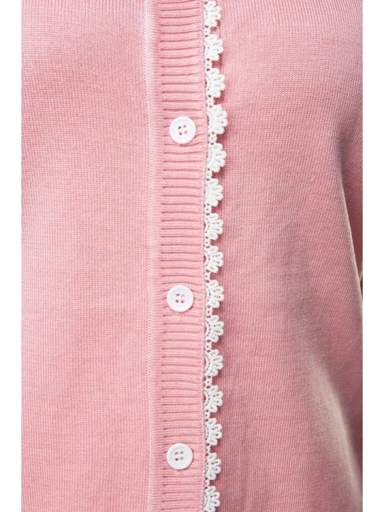 Strickjacke rosa von Belsira