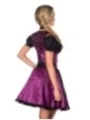 Premium Dirndl mit Bluse lila/schwarz von Dirndline