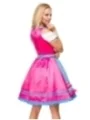 Dirndl mit Karoschürze blau/pink von Dirndline