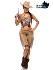 Westernkostüm: Cowgirl camel von Mask Paradise