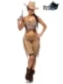 Westernkostüm: Cowgirl camel von Mask Paradise