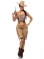 Westernkostüm: Cowgirl camel von Mask Paradise