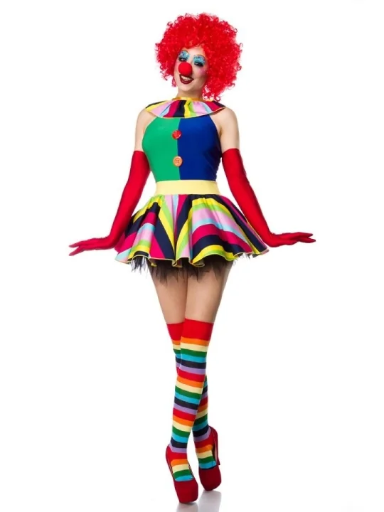 Clown Girl bunt von Mask Paradise