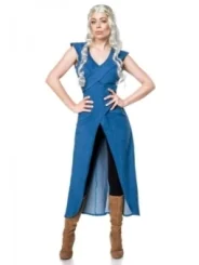 Drachenmutter: Mother of Dragons blau/schwarz von Mask Paradise