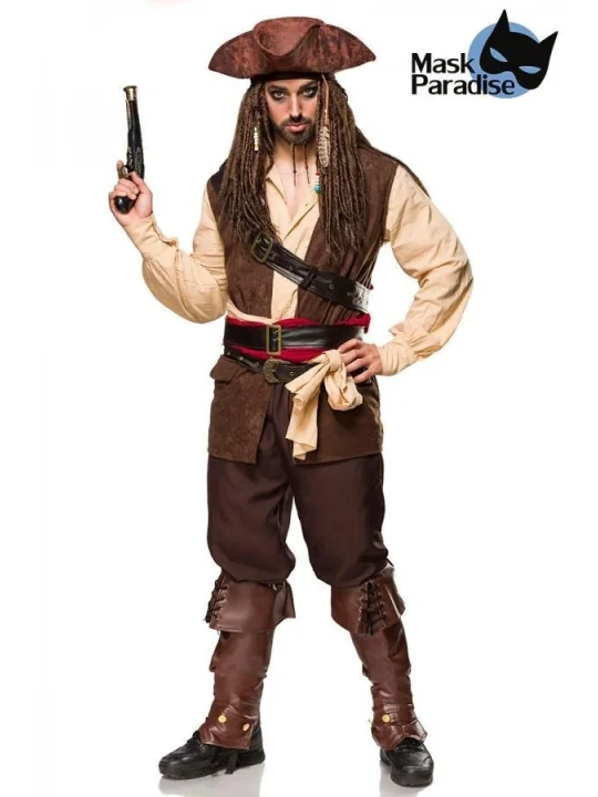 Captain of the Caribbean braun/beige von Mask Paradise