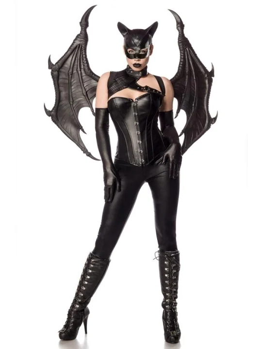 Bat Girl Fighter schwarz von Mask Paradise