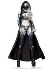 Lady Death (Komplettset) grau/schwarz von Mask Paradise