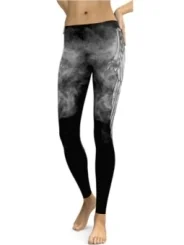 winged Leggings schwarz von Ocultica