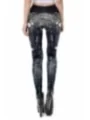 Steampunk Leggings schwarz von Ocultica