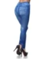 Leggings in Jeansoptik blau von Ocultica