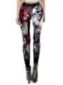 Skull Leggings bunt von Ocultica