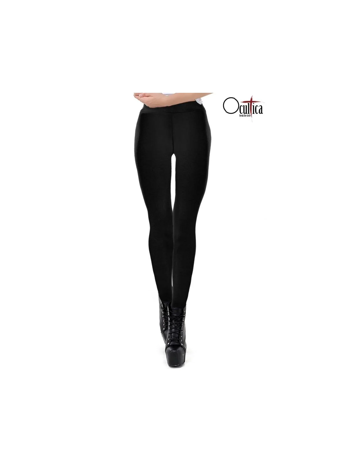 Winter Leggings schwarz von Ocultica