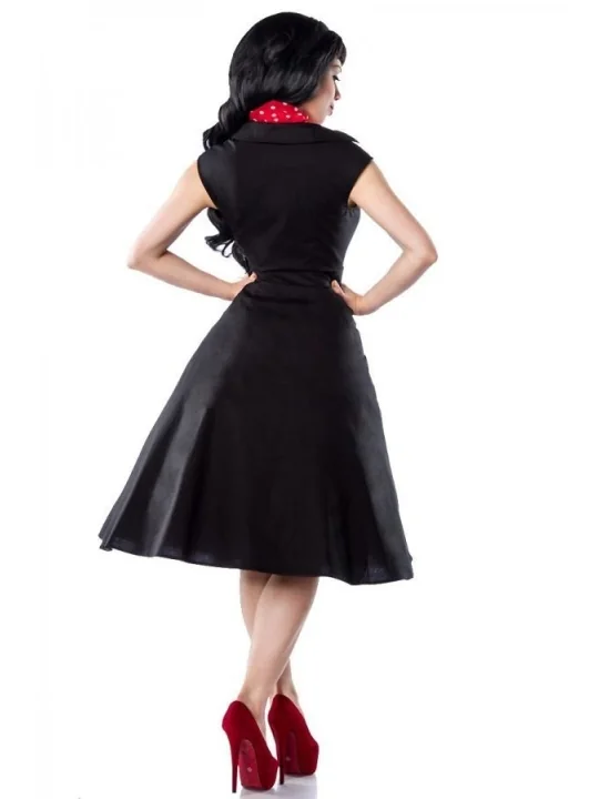 Rockabilly-Kleid schwarz